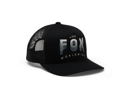 Čepice Fox Block Mesh Trucker Hat black