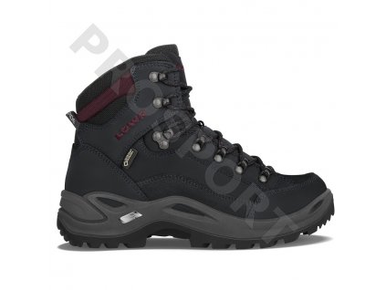 LOWA RENEGADE GTX MID mid dámské black (Velikost 5)