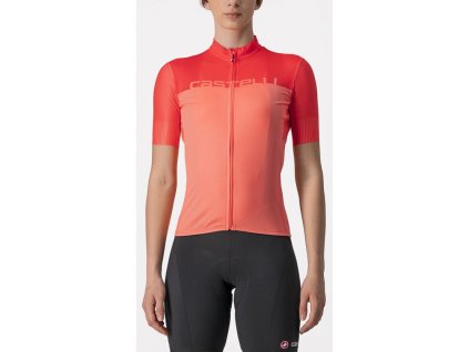 CASTELLI VELOCISSIMA dres dámský coral (Varianta L)