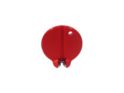 2364 centrklic plast red cerveny 3 25