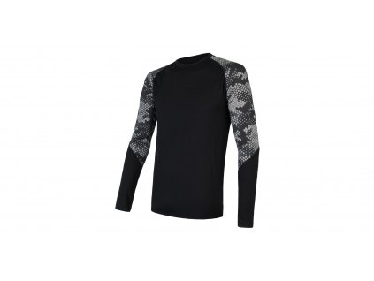 SENSOR MERINO IMPRESS triko dl.r.pánské honeycomb (Varianta L)