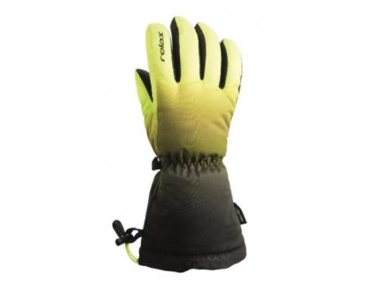 RELAX rukavice RR15I dětské černofluožluté (Varianta 10)