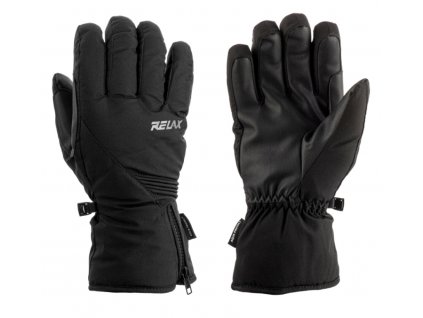 RELAX rukavice lyžařské RR13D černé pánské (Varianta L)