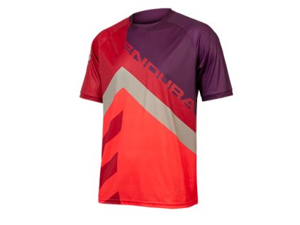 ENDURA SingleTrack Print Tee LTD dres pánský gran. (Varianta L)