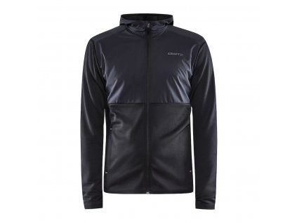CRAFT Bunda ADV Essence Jersey Hood pánská černá (Varianta L)