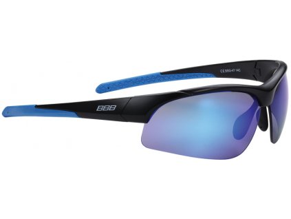 brýle BBB BSG-47 Impress černé/modrá skla (Varianta BLKBLUE)