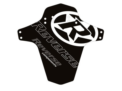 39957 predni blatnik reverse mudguard logo cerny