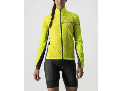 CASTELLI větrovka Squadra stretch dámská fluo yell (Varianta S)