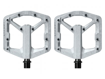 Pedály Crankbrothers Stamp 2 Large raw silver