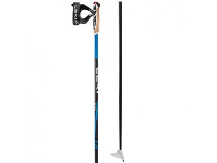 běžecké hole LEKI CC 450 bright blue/blk/wht (Délka 140)