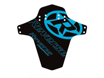 přední blatník REVERSE MudGuard Logo Black/L.Blue