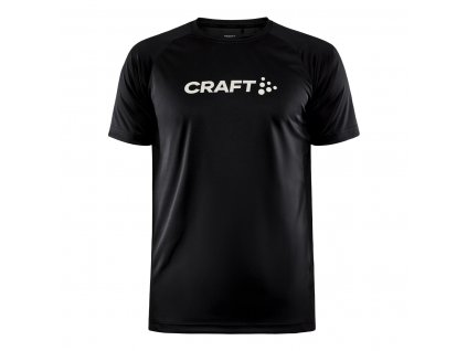 CRAFT Triko CORE Essence Logo pánské černé (Varianta 3XL)