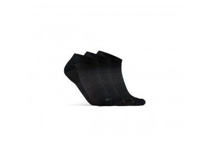 CRAFT Ponožky CORE Dry Footies 3-pack černé (Varianta L)