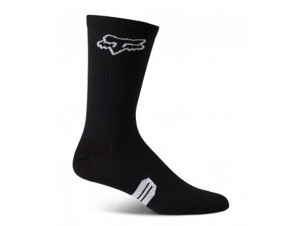 Cyklo ponožky Fox 8" Ranger Sock Black (Varianta L-XL)