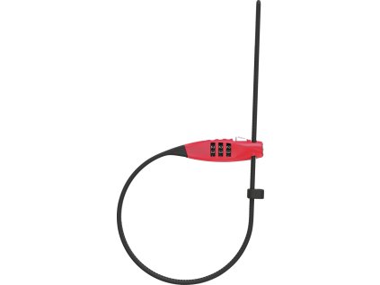 51276 zamek abus combiflex travelguard red