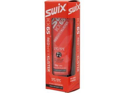 SWIX KLISTR červený KX65 +1- +5C