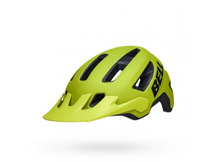 bell nomad 2 jr mips youth bike helmet matte hi viz yellow front left[1]
