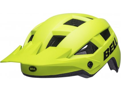 66420 prilba bell spark 2 jr mat hi viz yellow 50 57cm