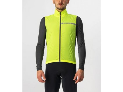 CASTELLI Squadra stretch vesta electric lime/gray