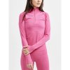 w triko craft core dry active comfort zip ruzova