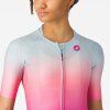 CASTELLI dres kr.r.UPF dámský winter sky/violet
