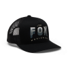 Čepice Fox Block Mesh Trucker Hat black