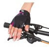 ETAPE cyklorukavice AMBRA dámské černorůžové jumpsport 3
