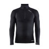 CRAFT triko dl.r.extreme zip pánské černé (Varianta L)
