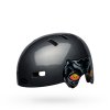 bell local bmx skate helmet nightwalker gloss gunmetal front left[1]