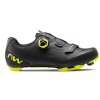 tretry NORTHWAVE RAZER 2 black/yellow fluo (Varianta 42)