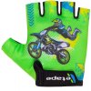 Etape – dětské rukavice TINY, zelené motorka (Varianta 3-4)