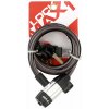 zámek MAX1 spirála 120X1,2cm,4xklíč jumpsport 3