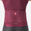 CASSTELLI dres kr.rukáv ESPRESSO pánský bordeaux