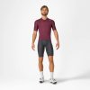 CASSTELLI dres kr.rukáv ESPRESSO pánský bordeaux