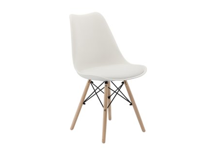 Jedálenská stolička Theo II - biela