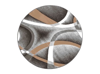 Okrúhly vzorovaný koberec Melody