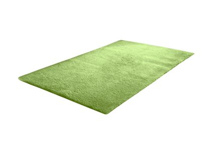 Zelený obdĺžnikový koberec Alpaka
