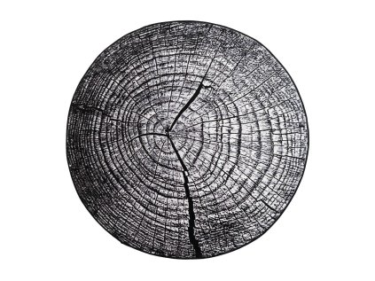 Okrúhly vzorovaný koberec Neo