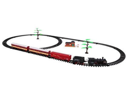 Zvuk a dym vlaku 2 slučky