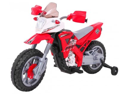 Motocykel Cross Red