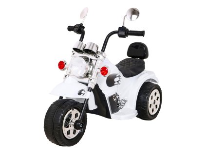 Motocykel Hot Chopper White