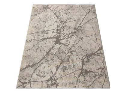 Béžový abstraktný koberec Vista 07