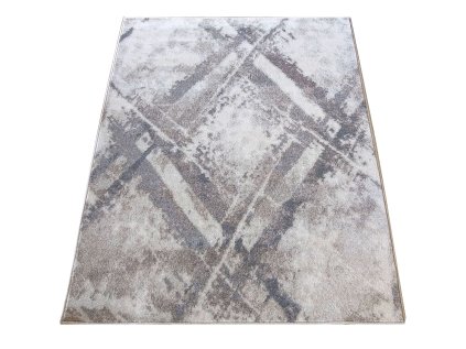 Moderný béžový abstraktný koberec Vista 09