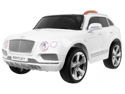 Detské batériové auto Bentley Bentayga, biele