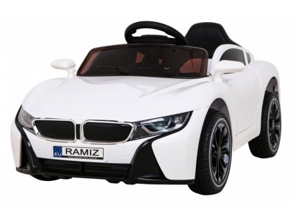 Rýchly vietor Biele vozidlo