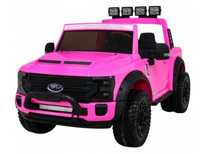 Pickup Ford Super Duty ružový