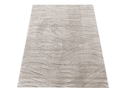 Béžový koberec s abstraktným vzorom Serenity 04