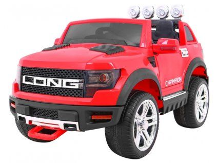 Detské auto LONG červené