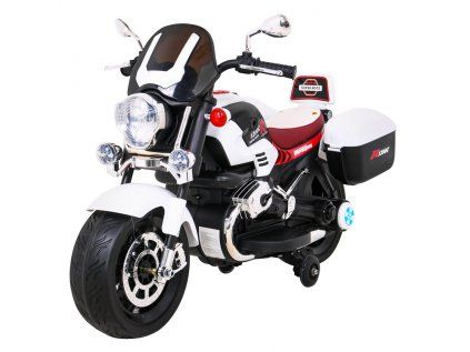 Detská elektrická motorka 1200CR biela