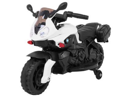 Detský motocykel Shadow biely